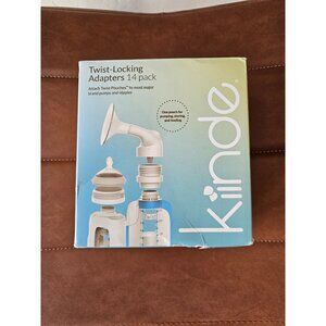 Kiinde Twist-Locking Adapters 14-Pack For Breast Pumps & Nipples BPA-Free